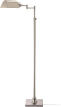 Arcadia Brushed Nickel Floor Lamp Dimmable Adjustable-0