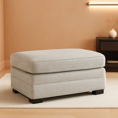 Eastonbridge Upholstered Rectangular Ottoman Light Gray-0