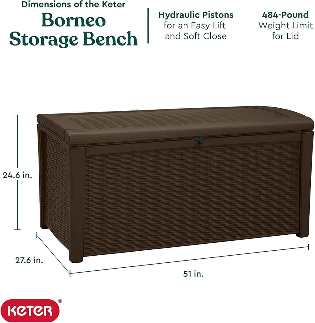 Outdoor Waterproof Storage Deck Box for Garden Use-1