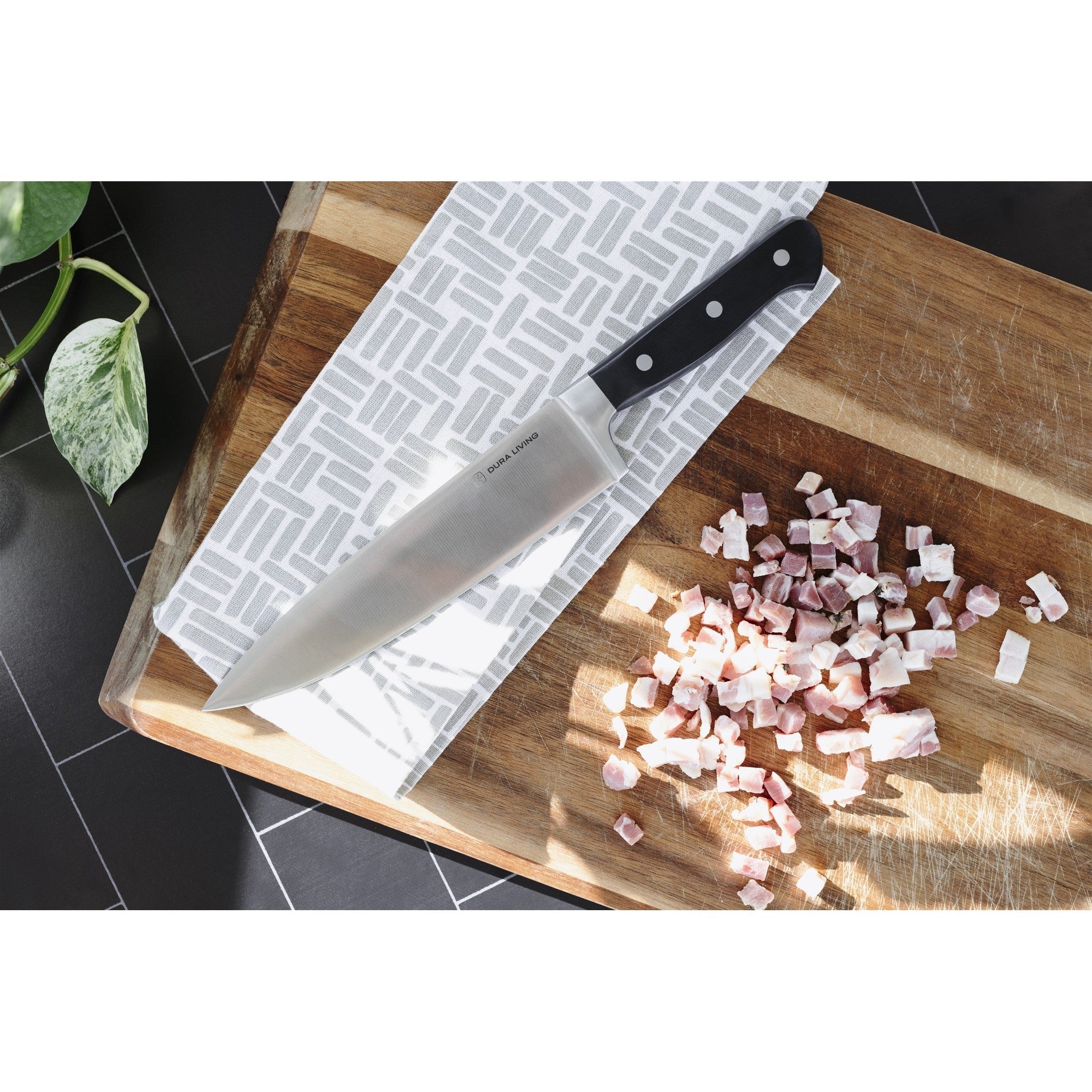 Superior 8 inch Chef Knife - Black-2