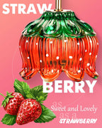 Strawberry Fragrance Candle Warmer Lamp With Timer