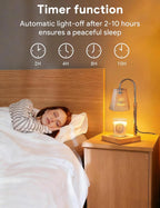 Candle Warmer Lamp With Timer Dimmable Functionality