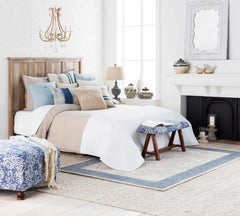Beige "Home" Knit Throw Pillow - Clearance