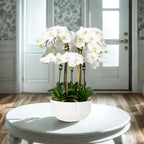 Faux Orchid Centerpiece Arrangement - 24"-1