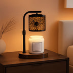 Dragonfly Copper Candle Warmer Lampshade With Timer