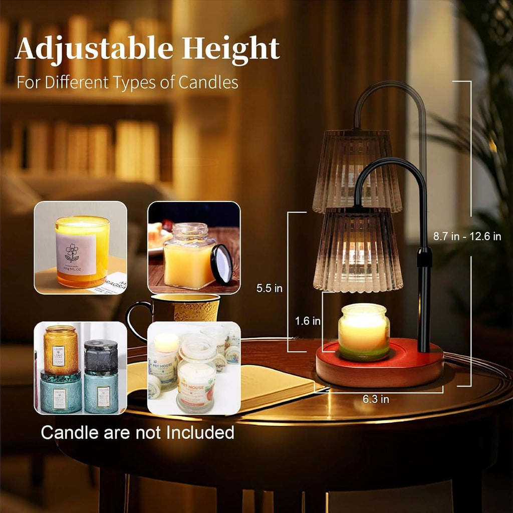 Candle Warmer Lamp Dimmer Adjustable Height WaxMelt