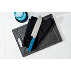 Superior 7 inch Santoku Knife - Royal Blue-1