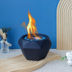6"x4" Portable Cement Tabletop Fireplace