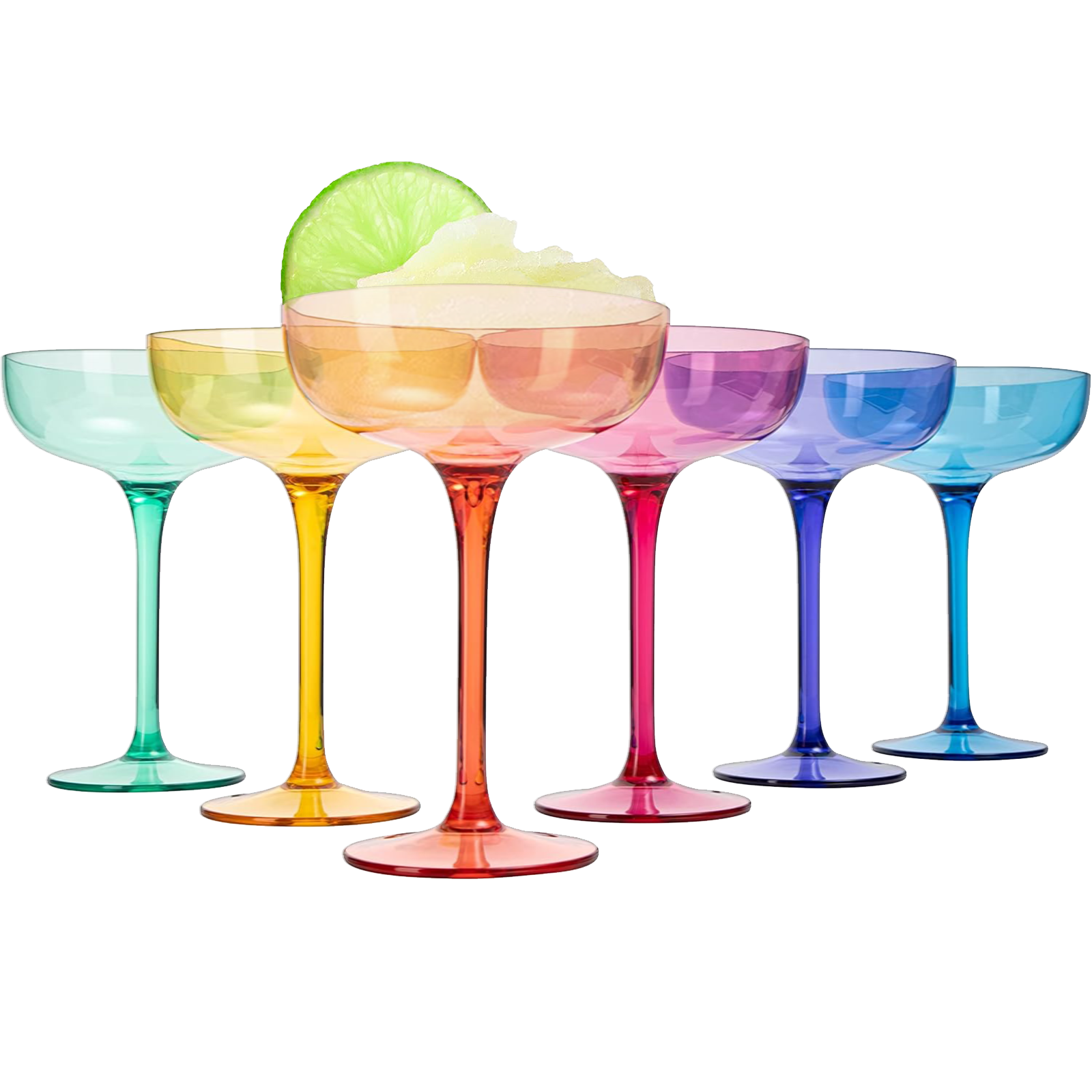 European Style Crystal, Stemmed Wine Glasses | Set of 6 | 15oz-9