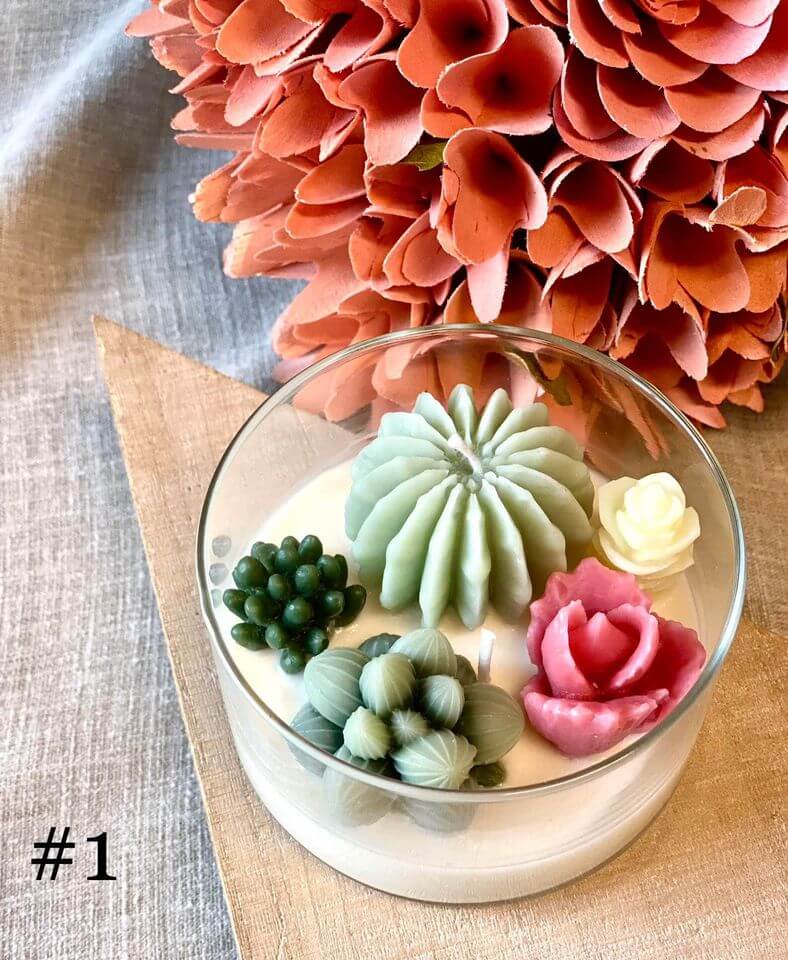 Garden Terrarium Candle – A Touch of Nature’s Serenity-4