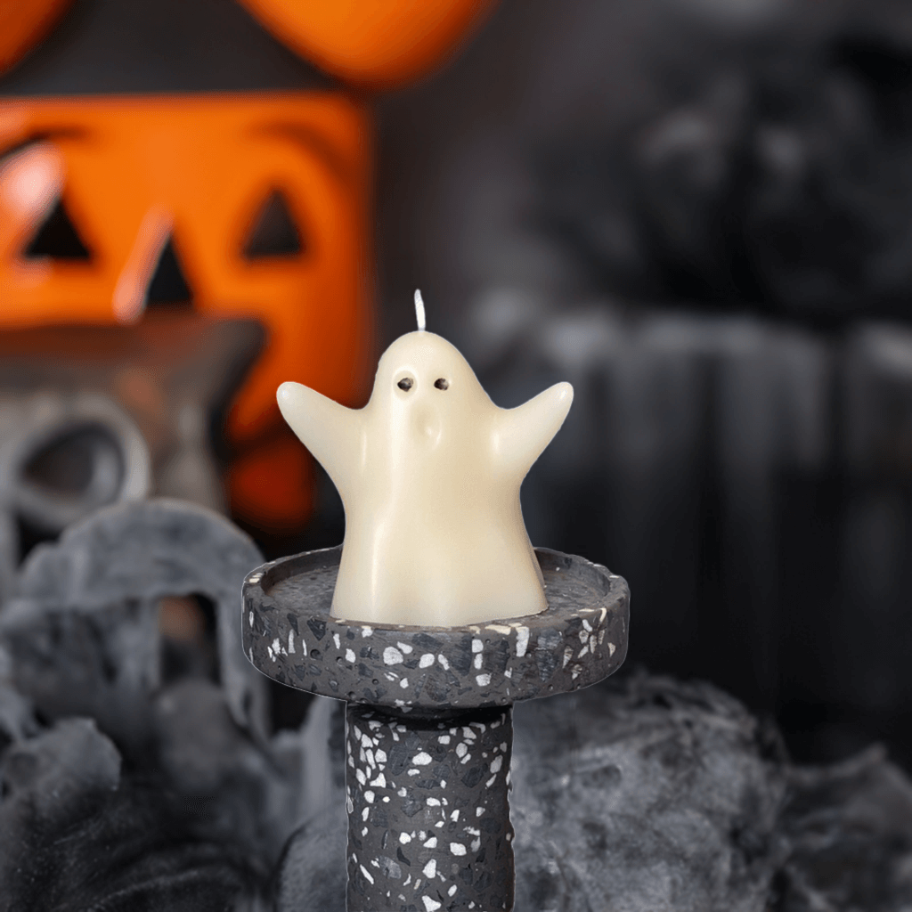 Ghost Candle |  Halloween Decor-3
