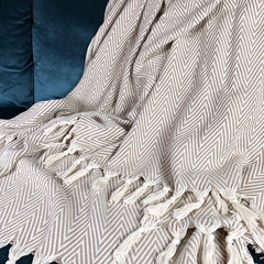 Chunky Chevron Turkish Throw-2