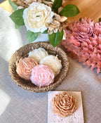 Peony Scented Candle — The Essence of Elegant Luxury-0