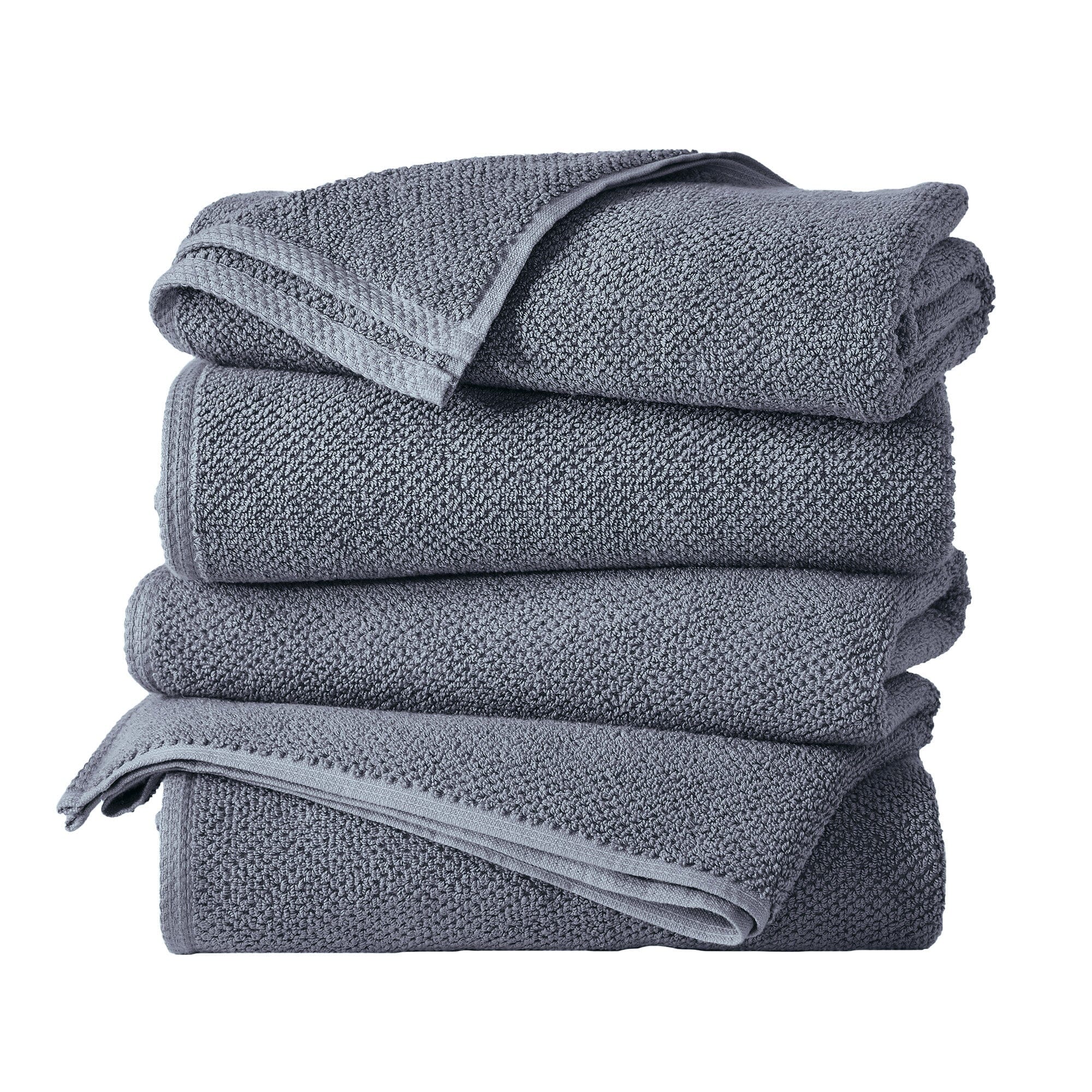 Cotton Textured Bath Towel Set - Acacia Collection (Shipping fees may apply)-25