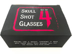 Monkey and Heroes Extra Large Skull Shot Glasses Set of 4-3