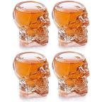 Monkey and Heroes Extra Large Skull Shot Glasses Set of 4-2
