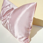 Queen Organic Silk Pillowcase - Pink-2