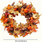 Halloween Harvest Wreath Decor-3