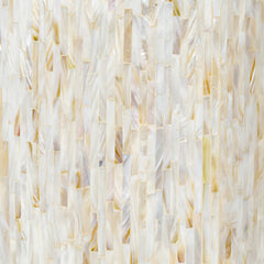Katico Ivory Mosaic Cylinder End Table