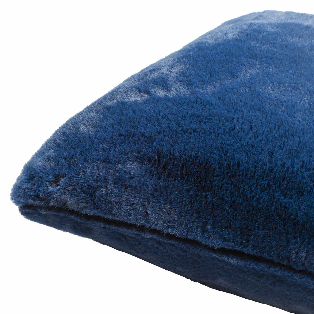 Kauran Navy Square Throw Pillow - Clearance-1