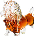 Lion Animal Whiskey and Wine Decanter- 500ml
