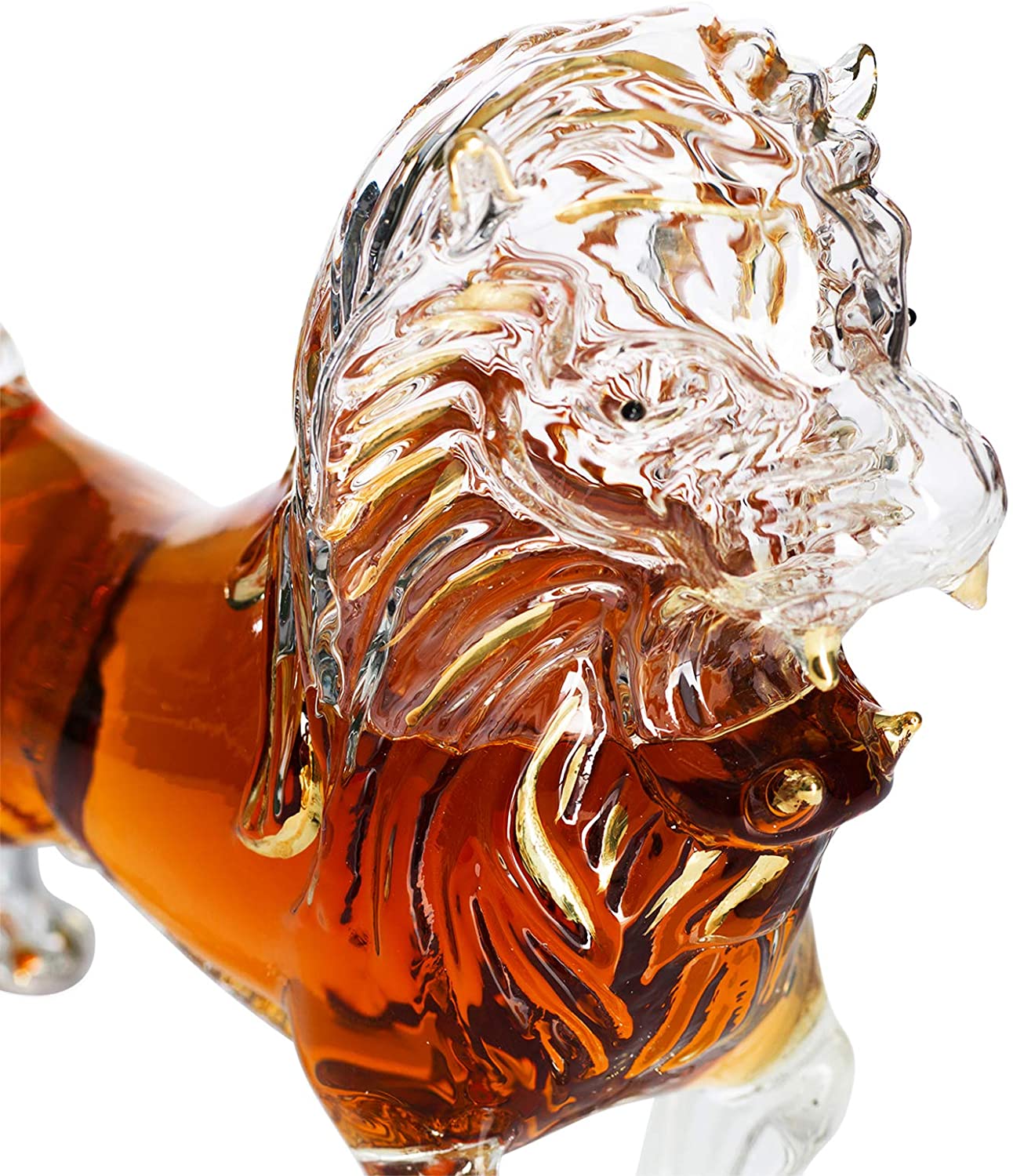 Lion Animal Whiskey and Wine Decanter- 500ml