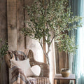 Tall Artificial Olive Tree 94"-0