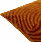 Leni Rust Corduroy Accent Pillow-3