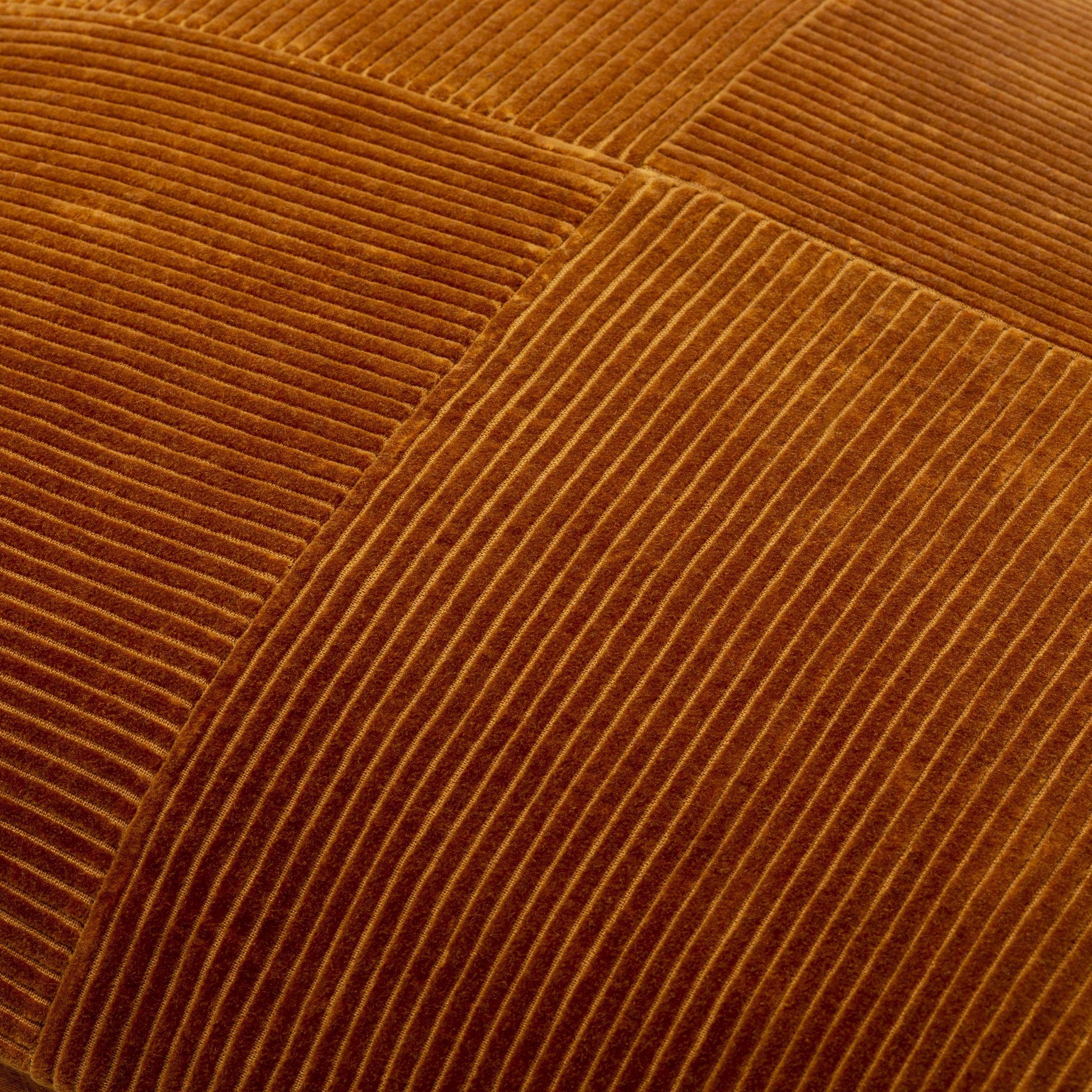 Leni Rust Corduroy Accent Pillow-4