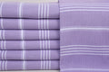 Lilac Monaco Turkish Towel – Lightweight Quick Dry Beach & Bath Towel, Luxury Turkish Cotton Spa Towel, Travel & Pool Towel-0