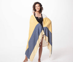 Multi Color Turkish Towel (Shipping fees may apply)