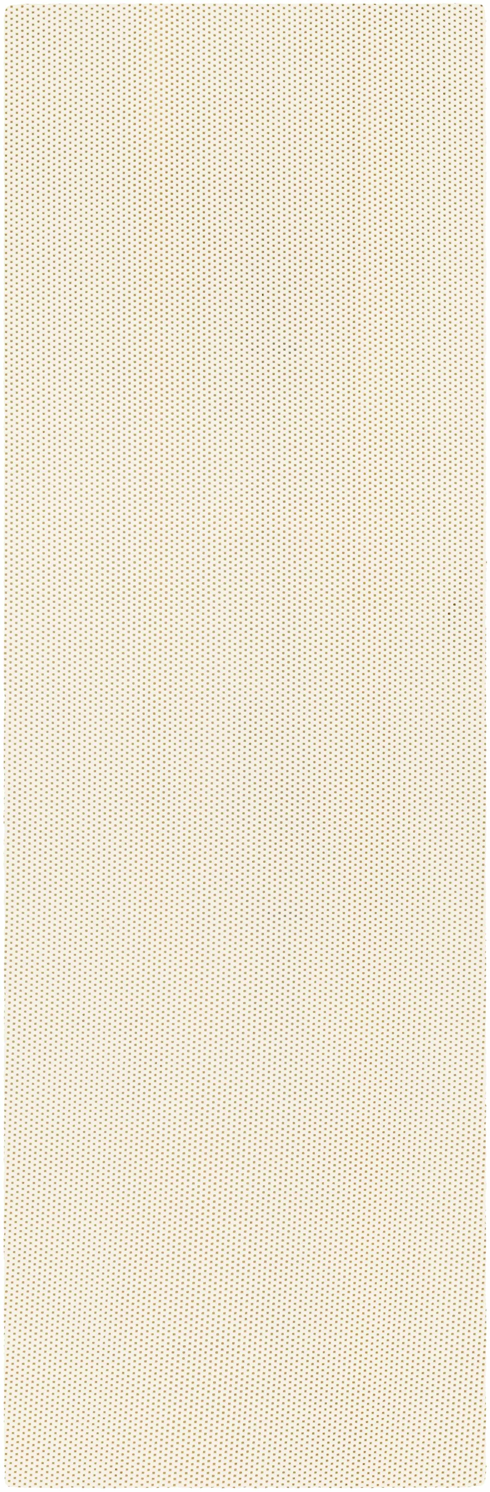 Beige textured vertical rug pad
