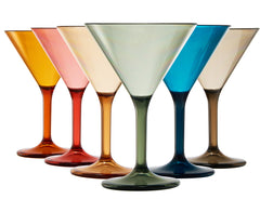 European Style Crystal, Stemmed Wine Glasses | Set of 6 | 15oz-6