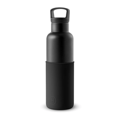 Vacuum Insulated Water Bottle - Black 20 oz