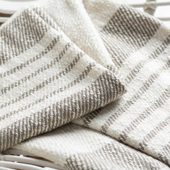 Cotton Throw Blanket with tassels