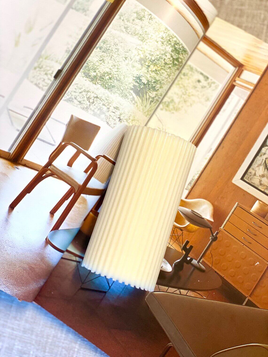 Ribbed Candle | Effortless Home Decor-4