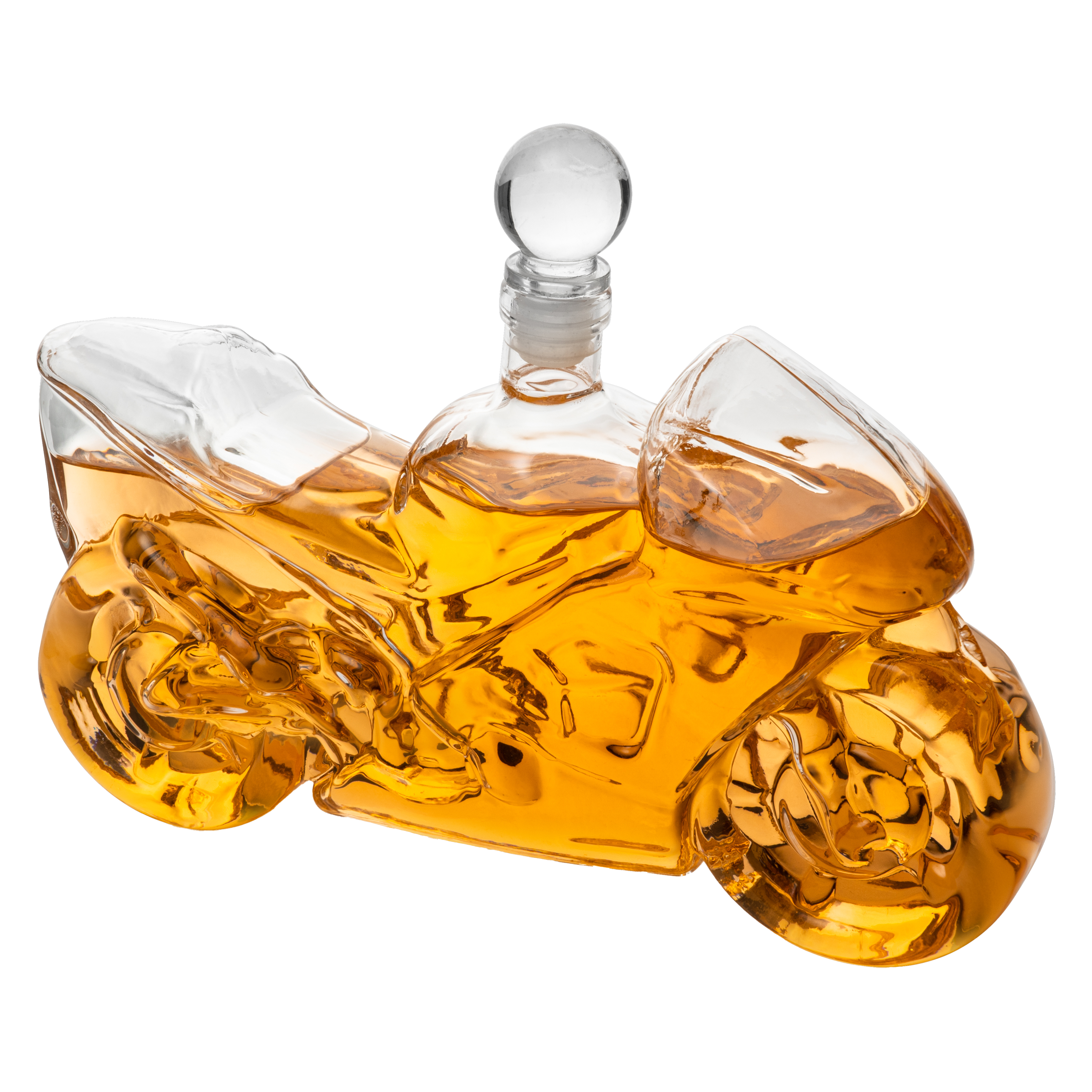 Motorbike Motorcycle Gift Decanter For Wine & Whiskey 750ml-0