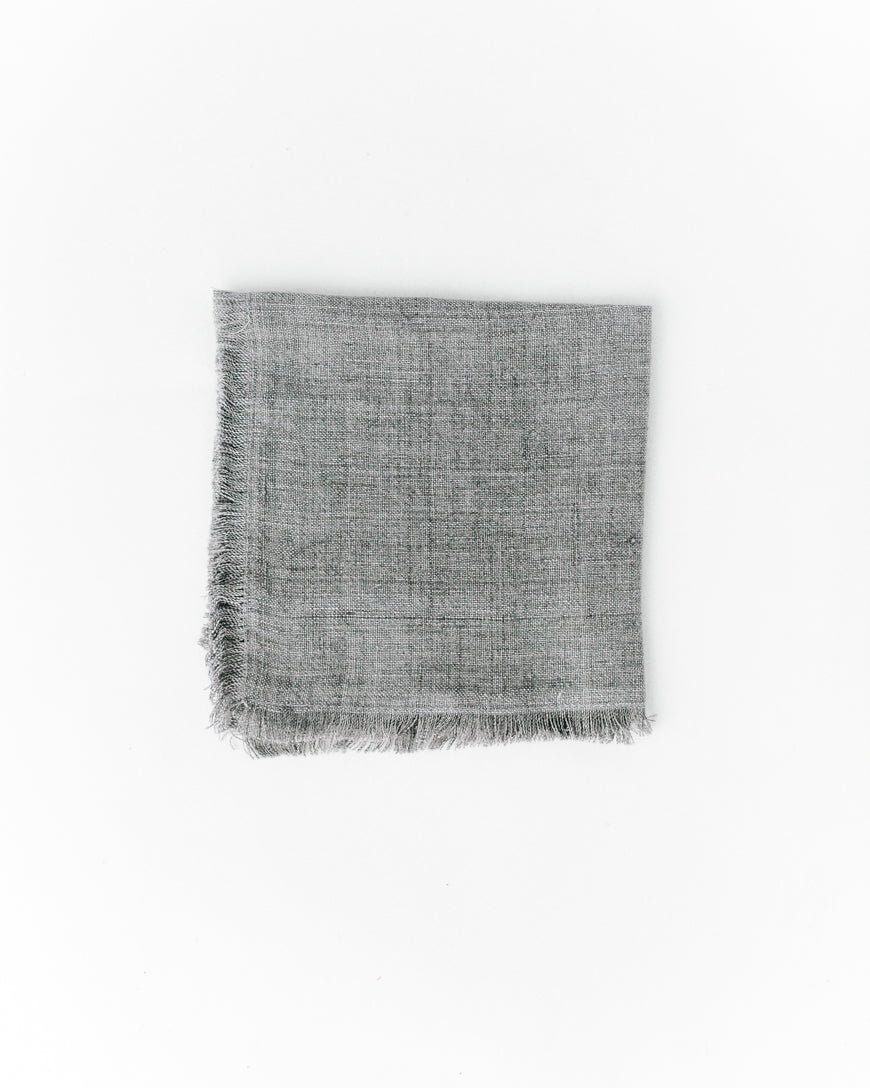 Stone Washed Linen Cocktail Napkin-2