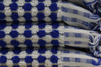 BUBBLE NAVY TERRY HAND TOWEL-2