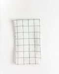 Stone Washed Linen Windowpane Napkins