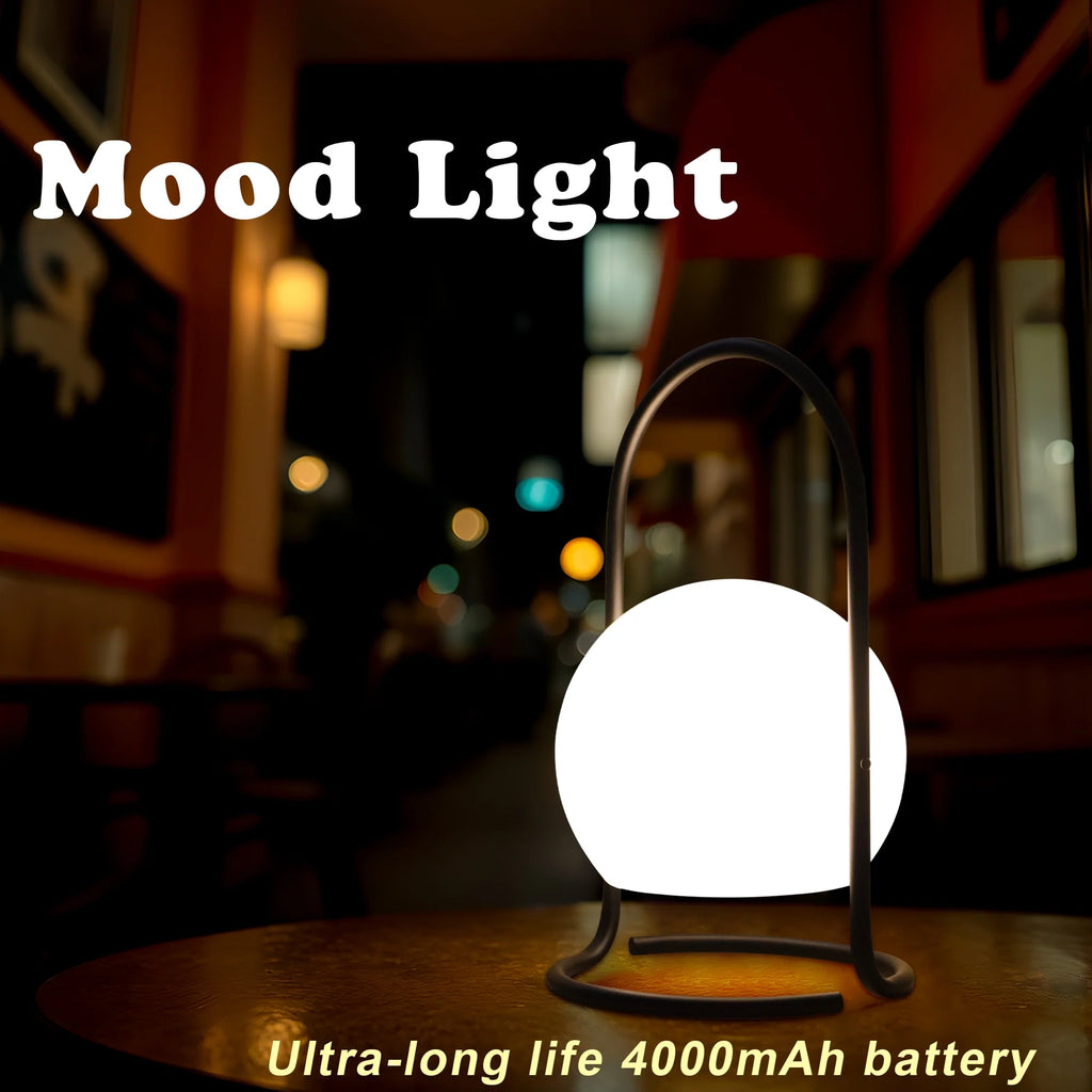 2600mAh Portable waterproof Rechargeable Table Lamp-1