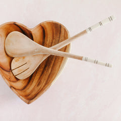 Striped Salad Servers-2