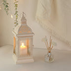 19'' High Decorative Hanging Lantern (Cream)-3