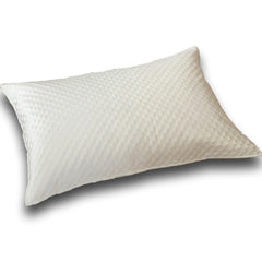 DaDa Bedding Dreamy Soft Velvet Ivory White Velour Quilted King Pillow Sham,  20” x 36” (JHW861)-0