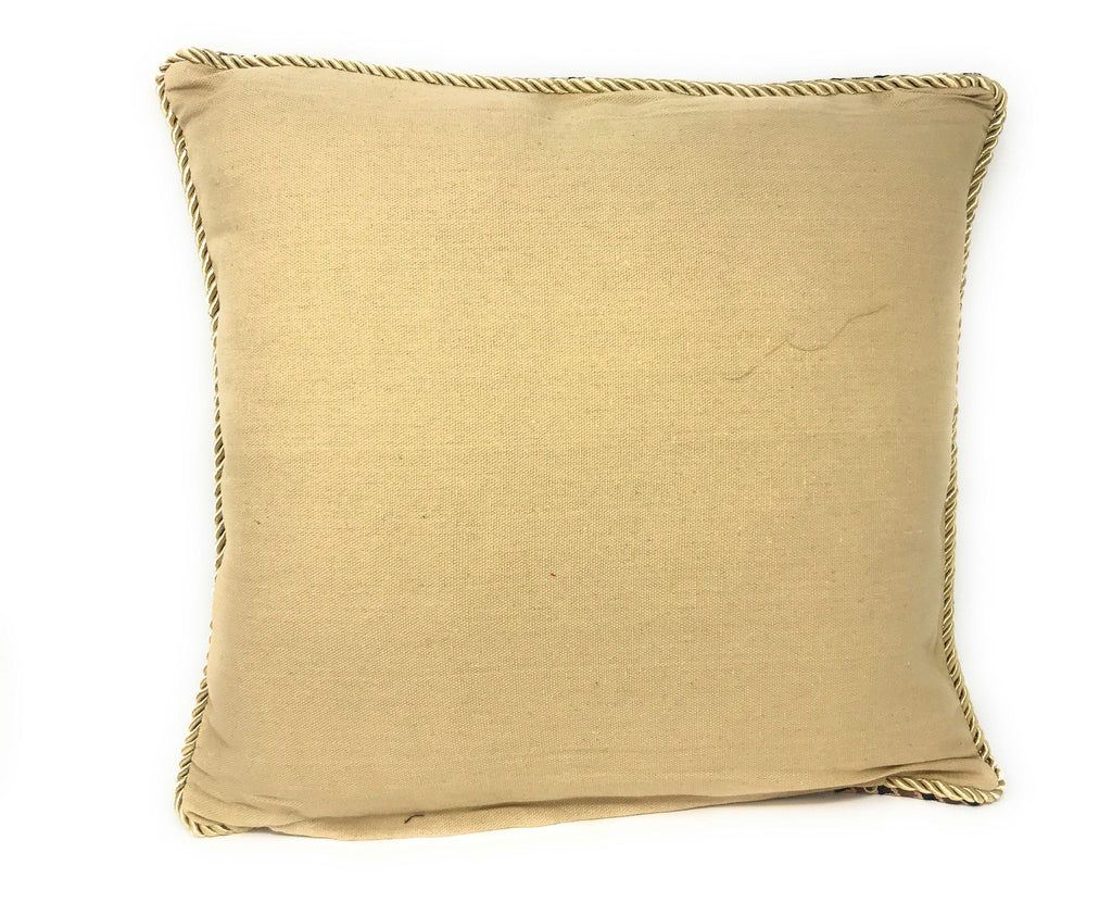 DaDa Bedding Set of 2-Pieces Postcard Milan Tapestry Throw Pillow Covers w/ Pillow Inserts, 18" x 18"-4