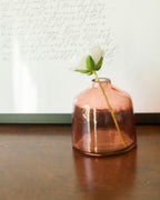 Bella Handblown Hammered Bud Vase-1