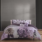 Bebejan Plum Petal 5 Piece Reversible Comforter Set