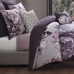 Bebejan Plum Petal 5 Piece Reversible Comforter Set