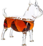 French Bull Dog - Pug Animal Whiskey and Wine Decanter - 500ml-4