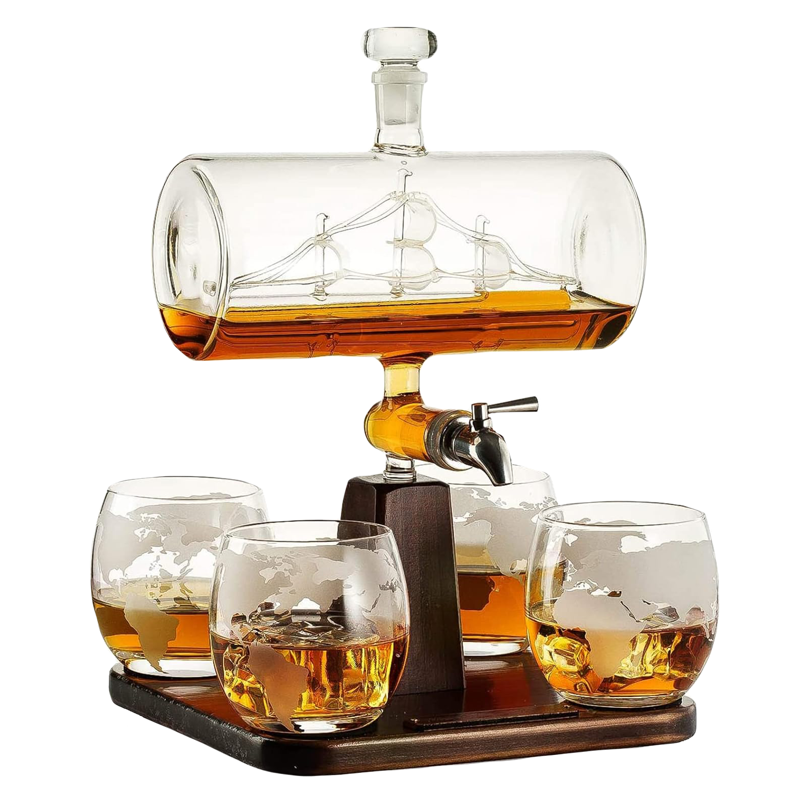 Whiskey & Wine Decanter Gifts, 1000ml-0